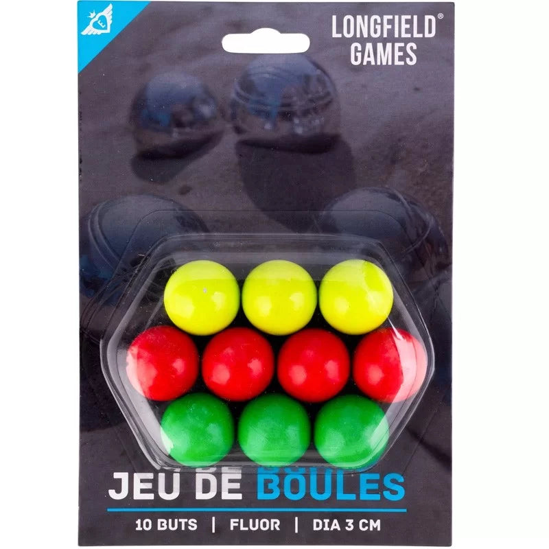 Cochonnet en bois coloré ×10