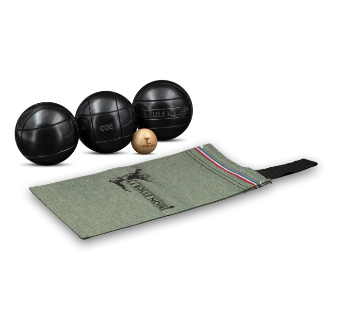 Boules Noire COU striée