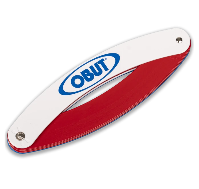 Cercle de pétanque obut pliant bleu blanc rouge